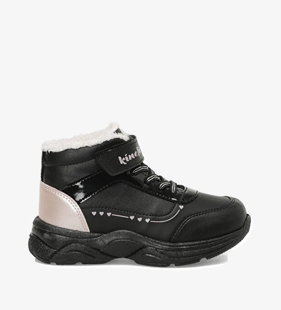 NASTA 4PR Siyah Kız Çocuk Sneaker Bot - Görsel 1