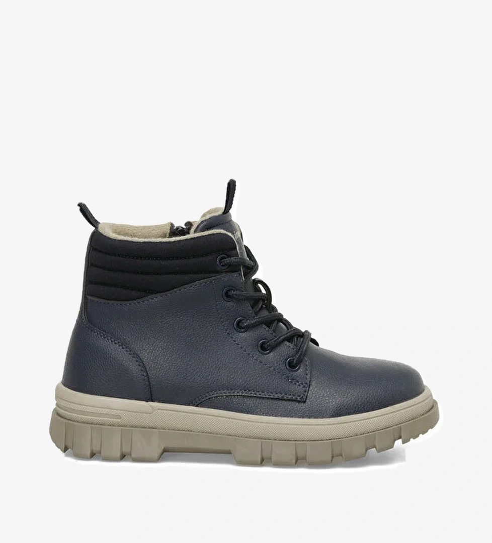 SABIN 4PR Lacivert Erkek Çocuk Biker Bot - Görsel 1