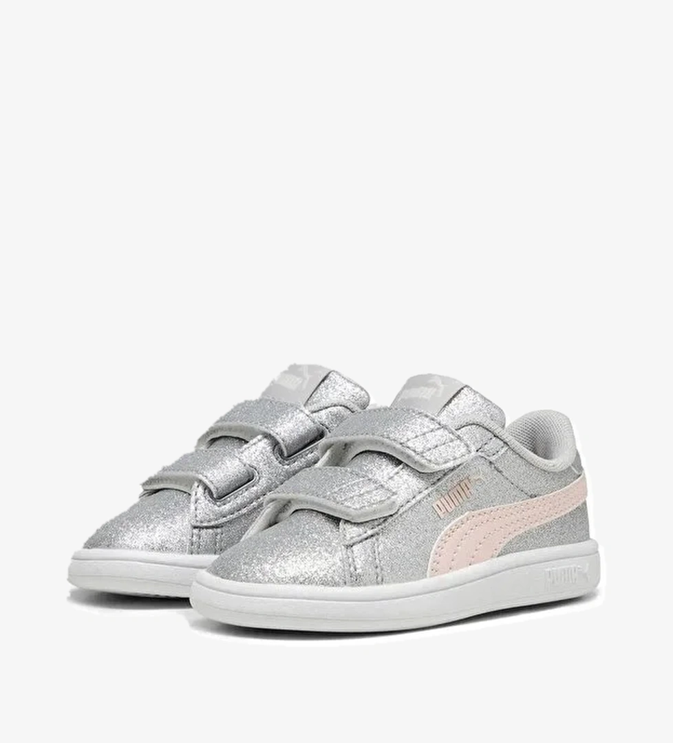 Smash 3.0 Glitz Glam Gri Kız Çocuk Sneaker