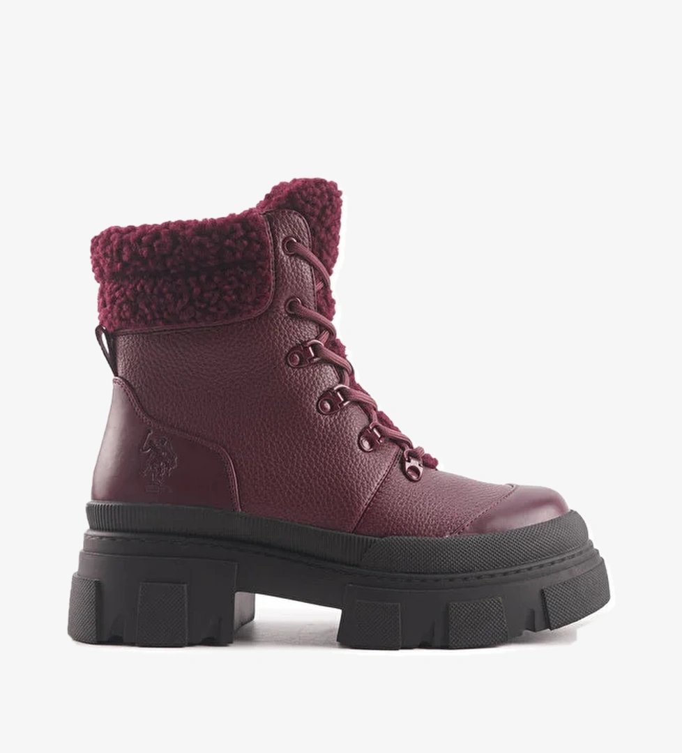 ALLY 4PR Bordo Kadın Postal - Görsel 1