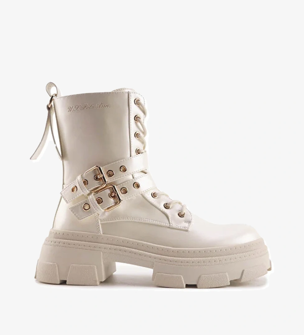 U.s. Polo Assn. U.s. Polo Assn. ASSO 4PR Bej Kadın Rock Bot | Instreet Bej - 1. görsel