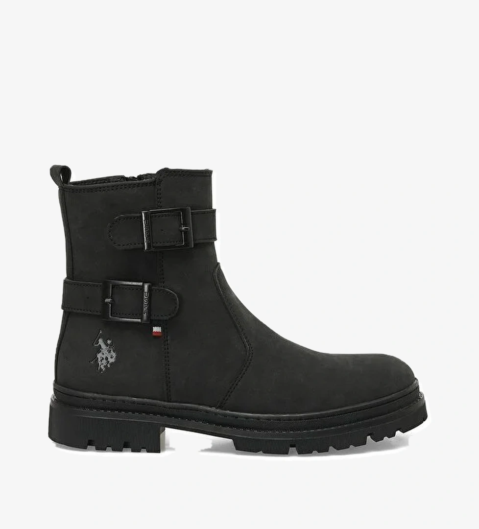 TAWNY 4PR Siyah Erkek Biker Bot - Görsel 1