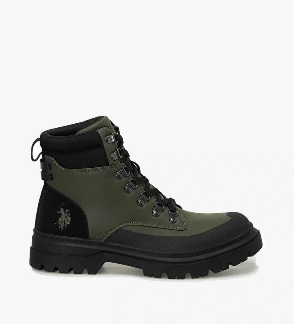 ZAYN 4PR Haki Erkek Biker Bot - Görsel 1