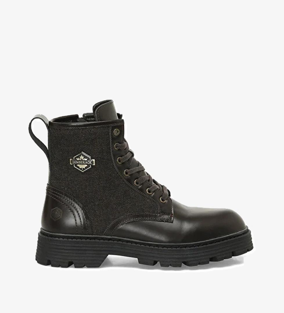 HARRISON 4PR Kahverengi Erkek Biker Bot - Görsel 1