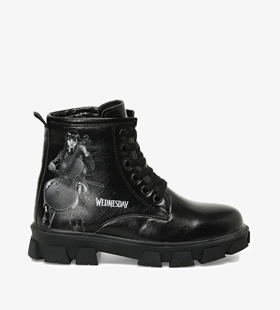 LANOM.F4PR Siyah Kız Çocuk Worker Bot - Görsel 1