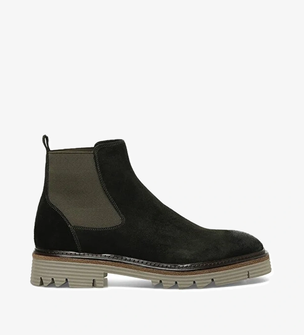 INCI DONET 4PR Haki Erkek Klasik Bot - Görsel 1