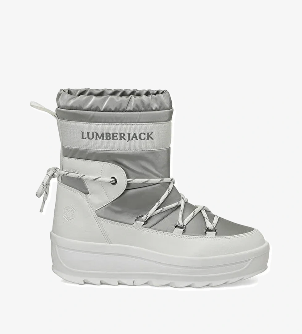 KELLY 4PR Beyaz Kadın Kar Botu - Görsel 1