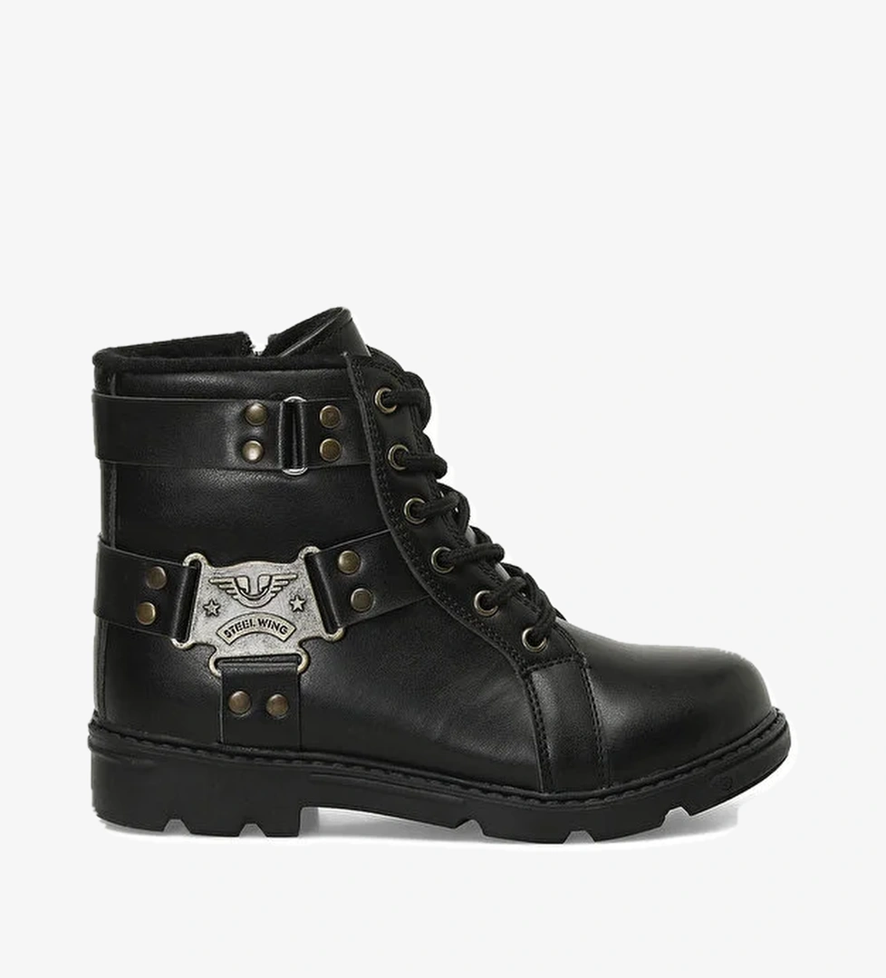 CHROMIS F 4PR Siyah Erkek Çocuk Biker Bot - Görsel 1