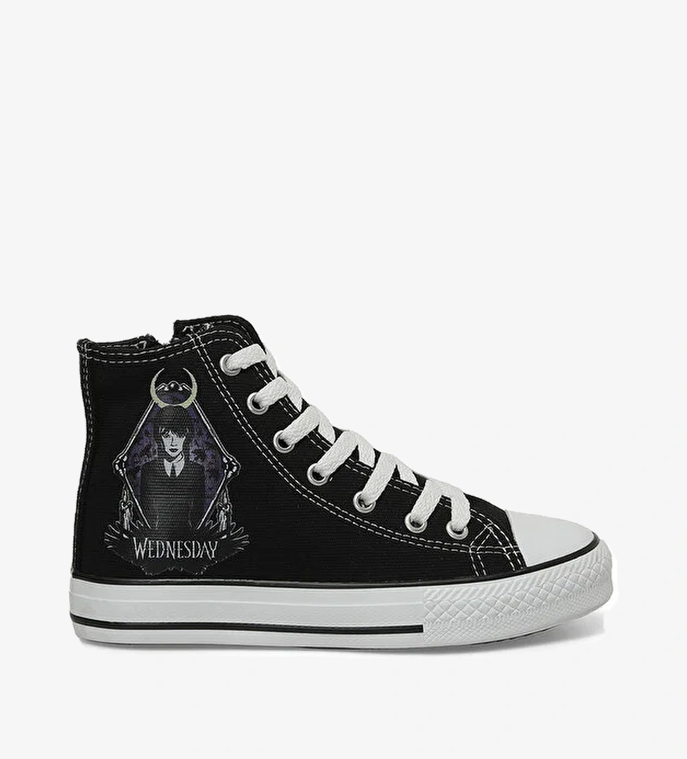 ALINA.F4FX Siyah Kız Çocuk High Sneaker - Görsel 1