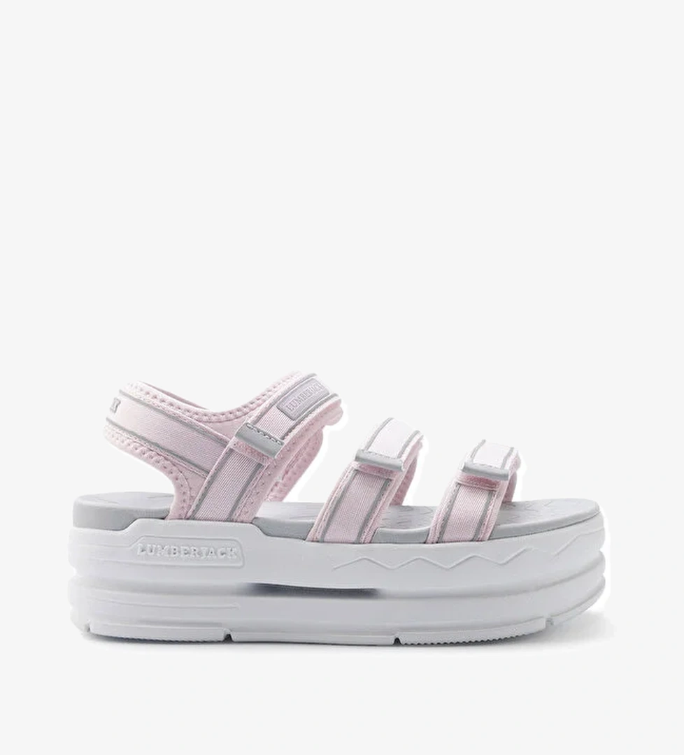 PRINT 5FX Pudra Kadın Spor Sandalet - Görsel 1