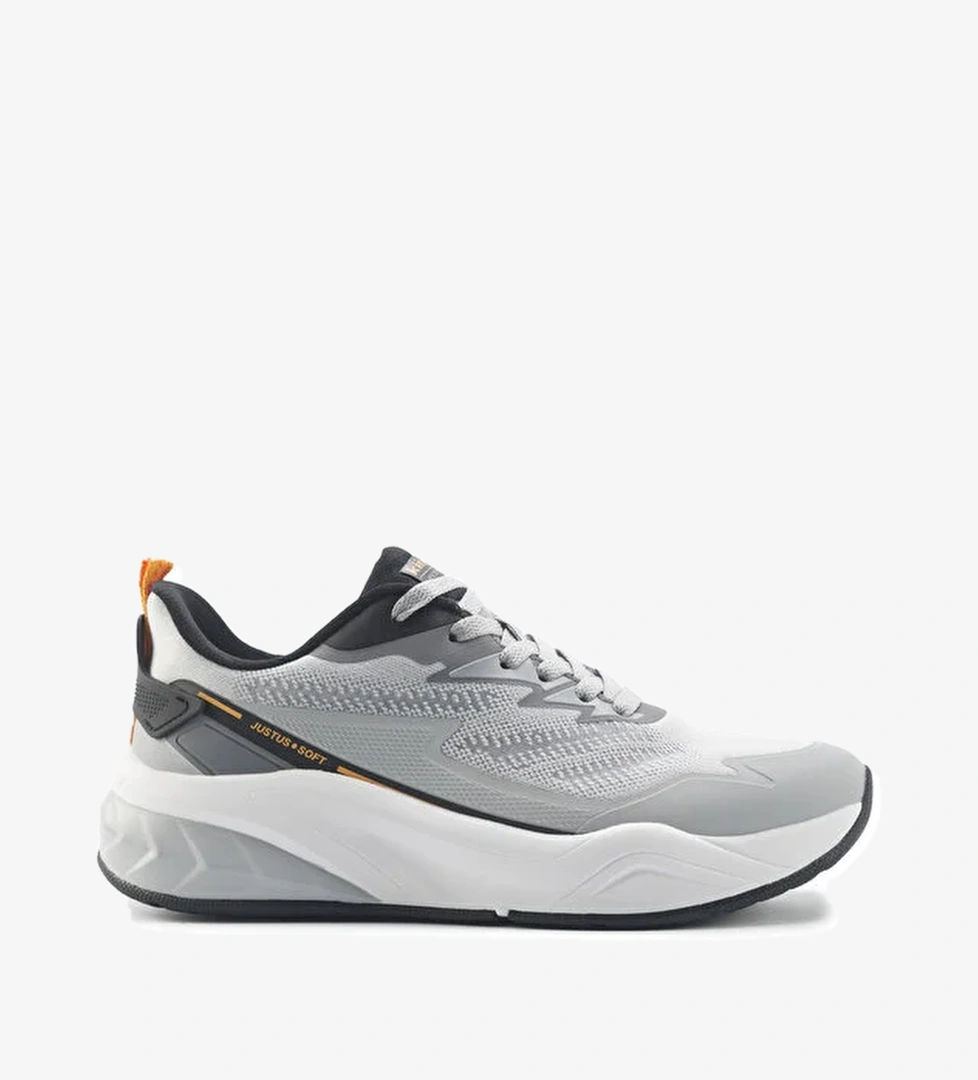 JUSTUS-SOFT TX 5FX Açık Gri Erkek Sneaker - Görsel 1