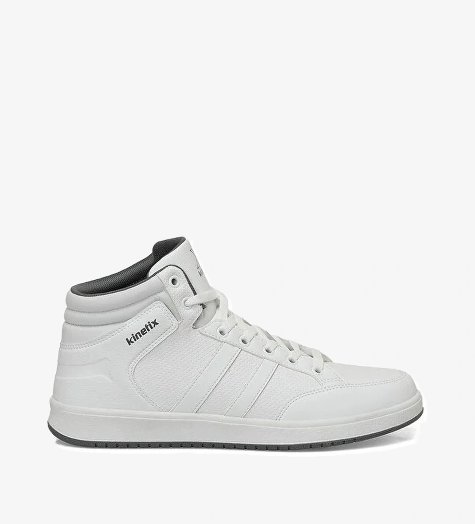 KORT PU HI 5FX Beyaz Erkek High Sneaker - Görsel 1