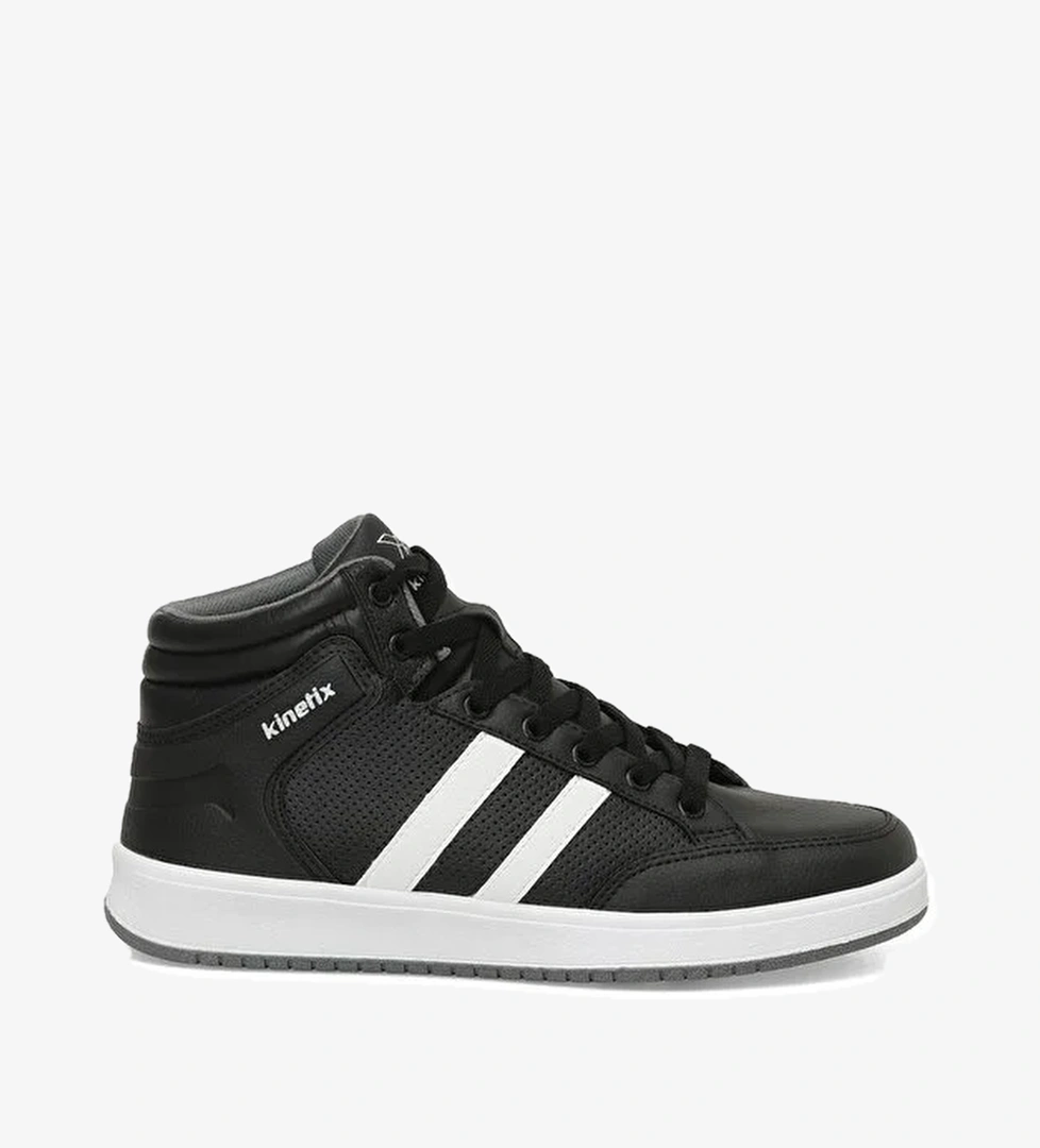 KORT PU HI 5FX Siyah Unisex High Sneaker - Görsel 1