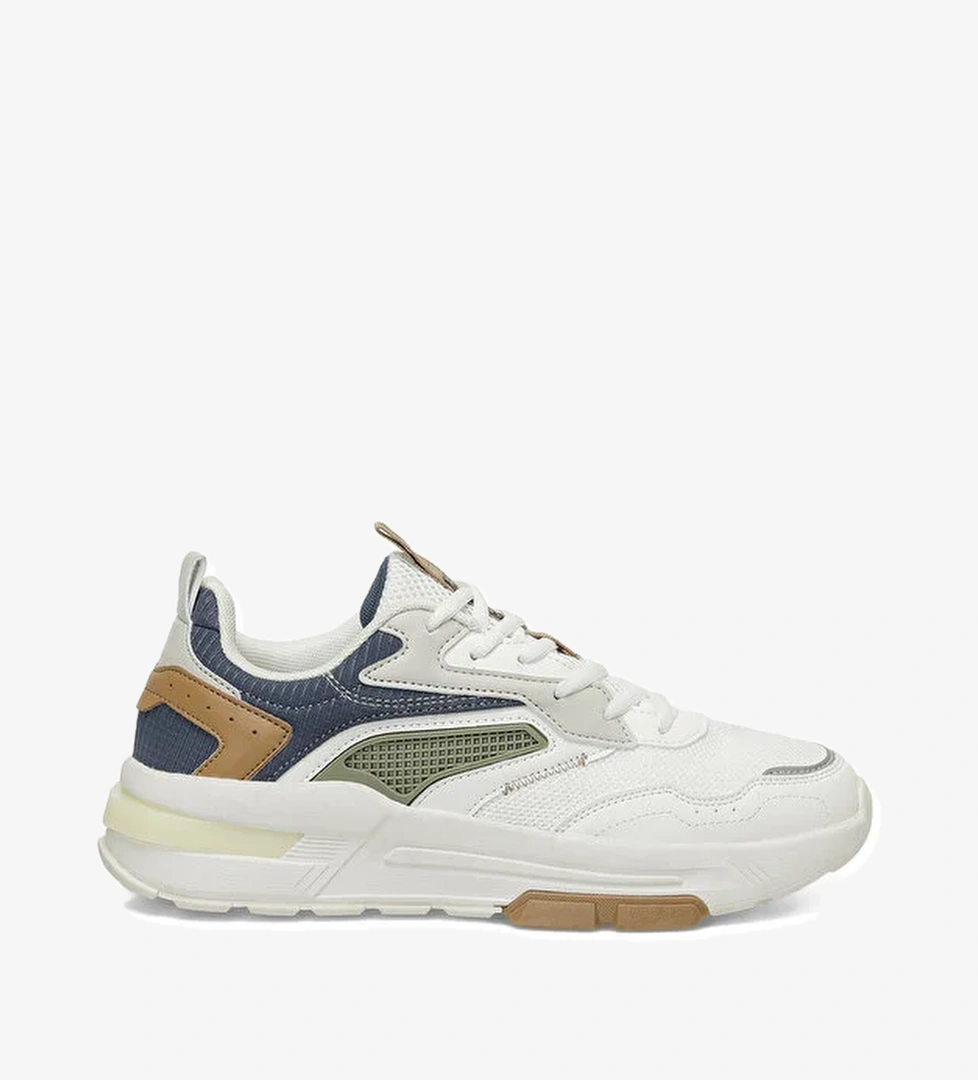 LINTON TX 5FX Beyaz Erkek Sneaker - Görsel 1