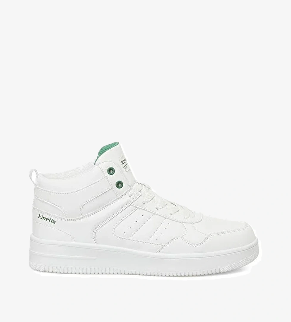 LOWNER PU HI 5FX Beyaz Erkek High Sneaker - Görsel 1