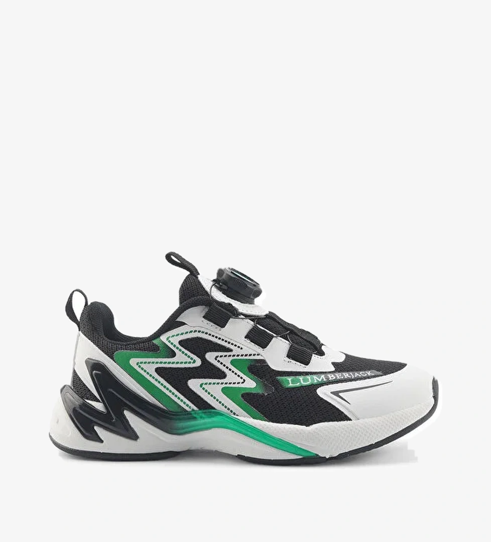 BANK Siyah Erkek Çocuk Koşu Ayakkabısı - Görsel 1