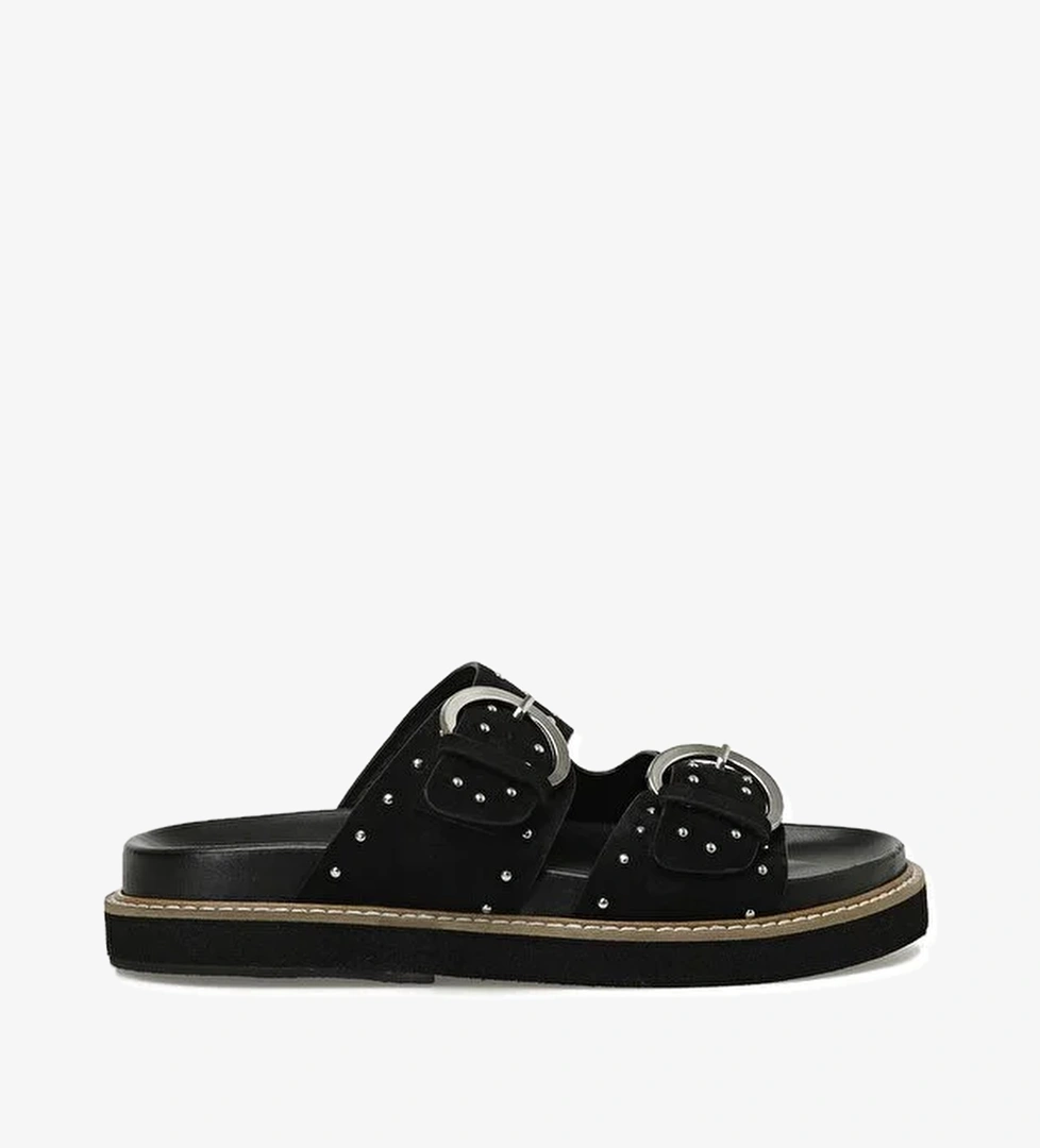 HERPAN2 5FX Siyah Kadın Terlik - Görsel 1