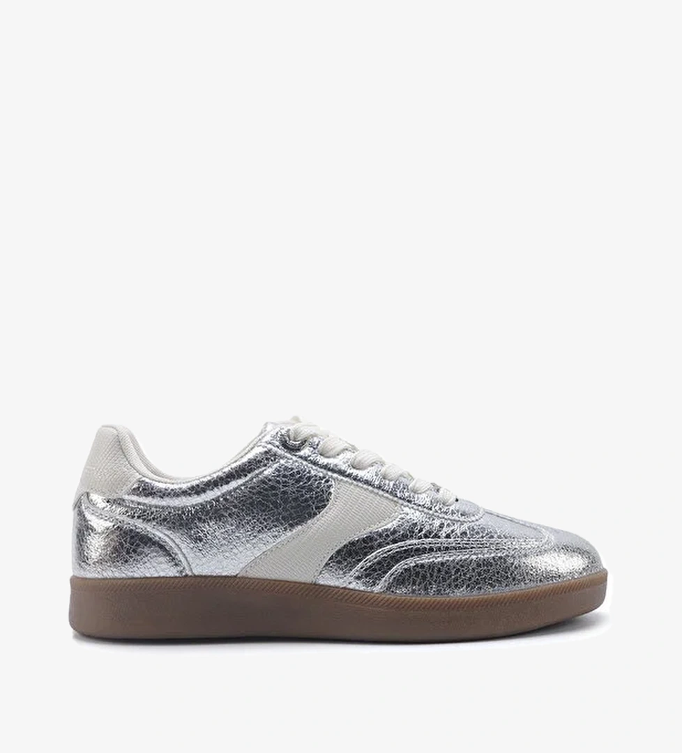 SAMRINA 5FX Gümüş Kadın Sneaker - Görsel 1