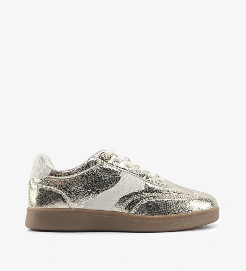 SAMRINA 5FX Altın Kadın Sneaker - Görsel 1