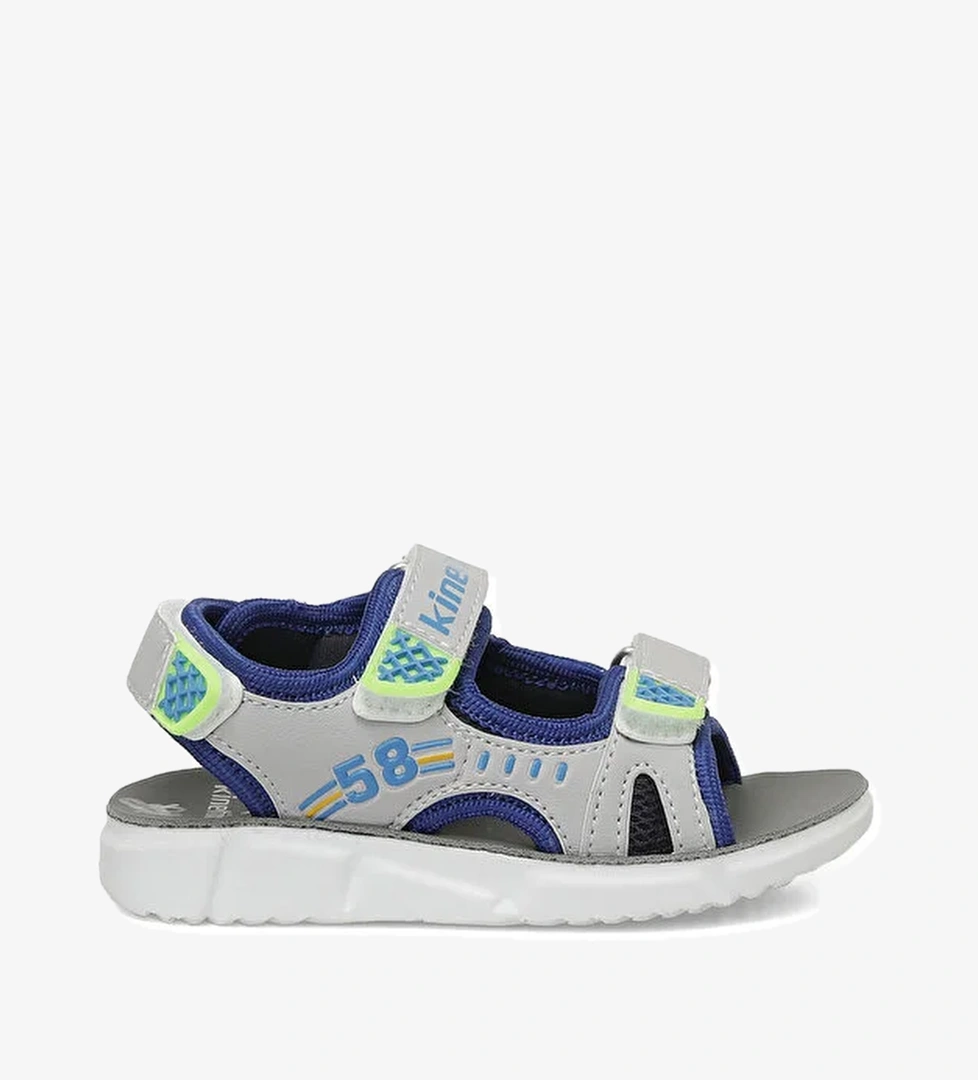 GEMERY B 5FX Gri Erkek Çocuk Sandalet - Görsel 1