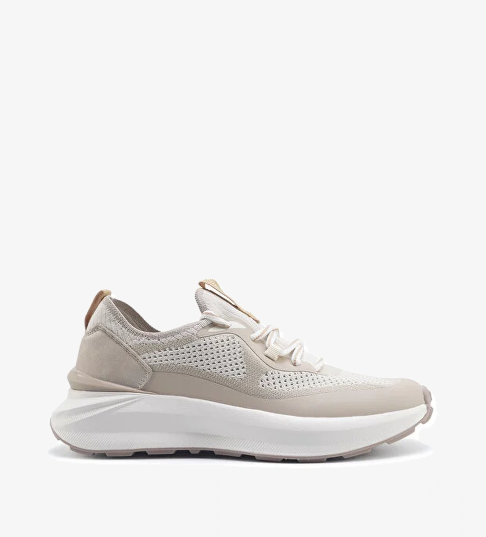 FADWA 5FX Bej Kadın Slip On - Görsel 1