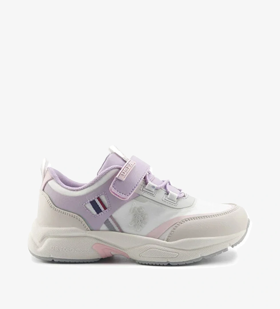 U.s. Polo Assn. U.s. Polo Assn. SUSE 5FX Bej Kız Çocuk Spor Ayakkabı Sneaker | Instreet Bej - 1. görsel