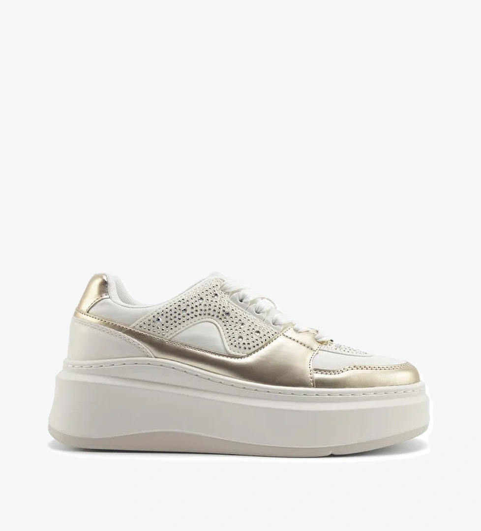 INCI TRURO 5FX Altın Kadın Sneaker - Görsel 1