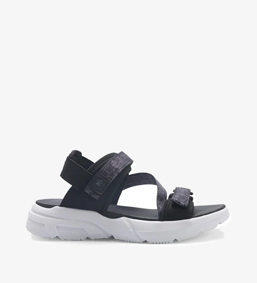 ANKA 5FX Siyah Kadın Sandalet - Görsel 1