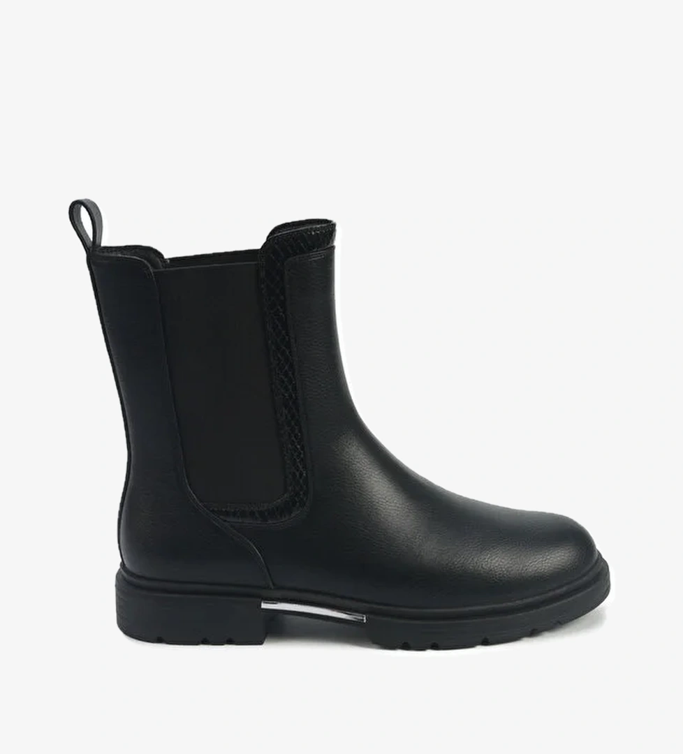POSEY 5PR Siyah Kadın Chelsea Bot - Görsel 1