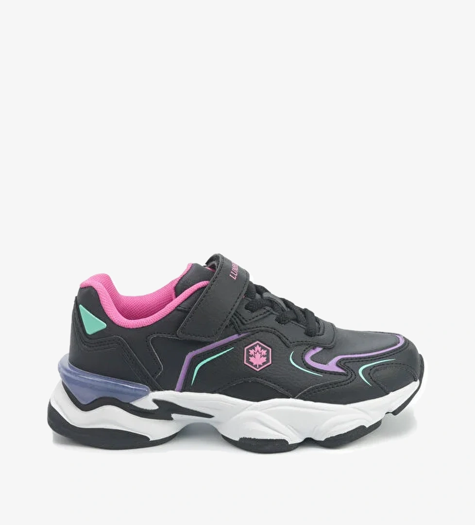 MADAX WMN JR 5PR Siyah Kız Çocuk Spor Ayakkabı - Görsel 1
