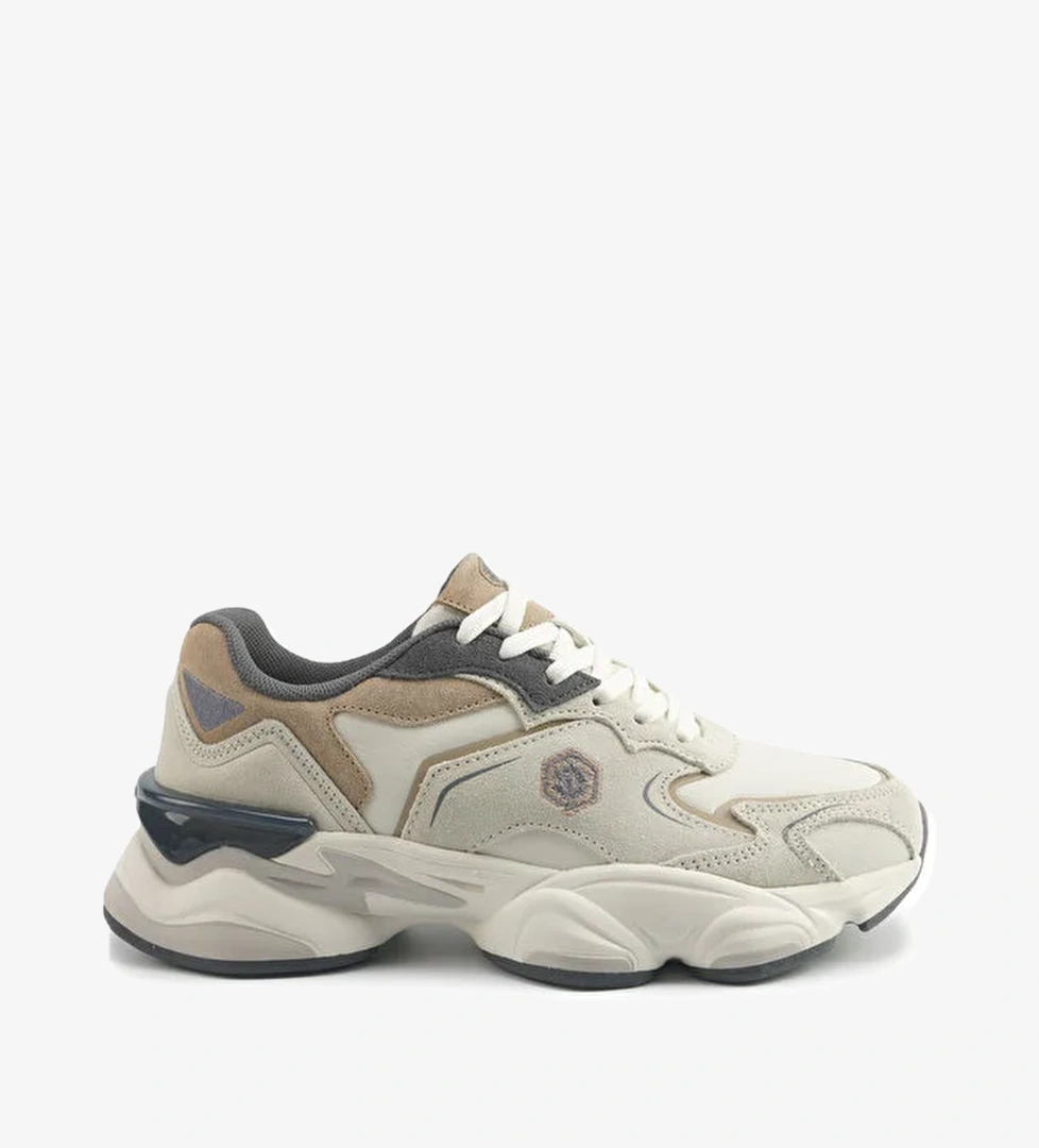 MADAX WMN PU SUE 5PR Bej Kadın Sneaker - Görsel 1