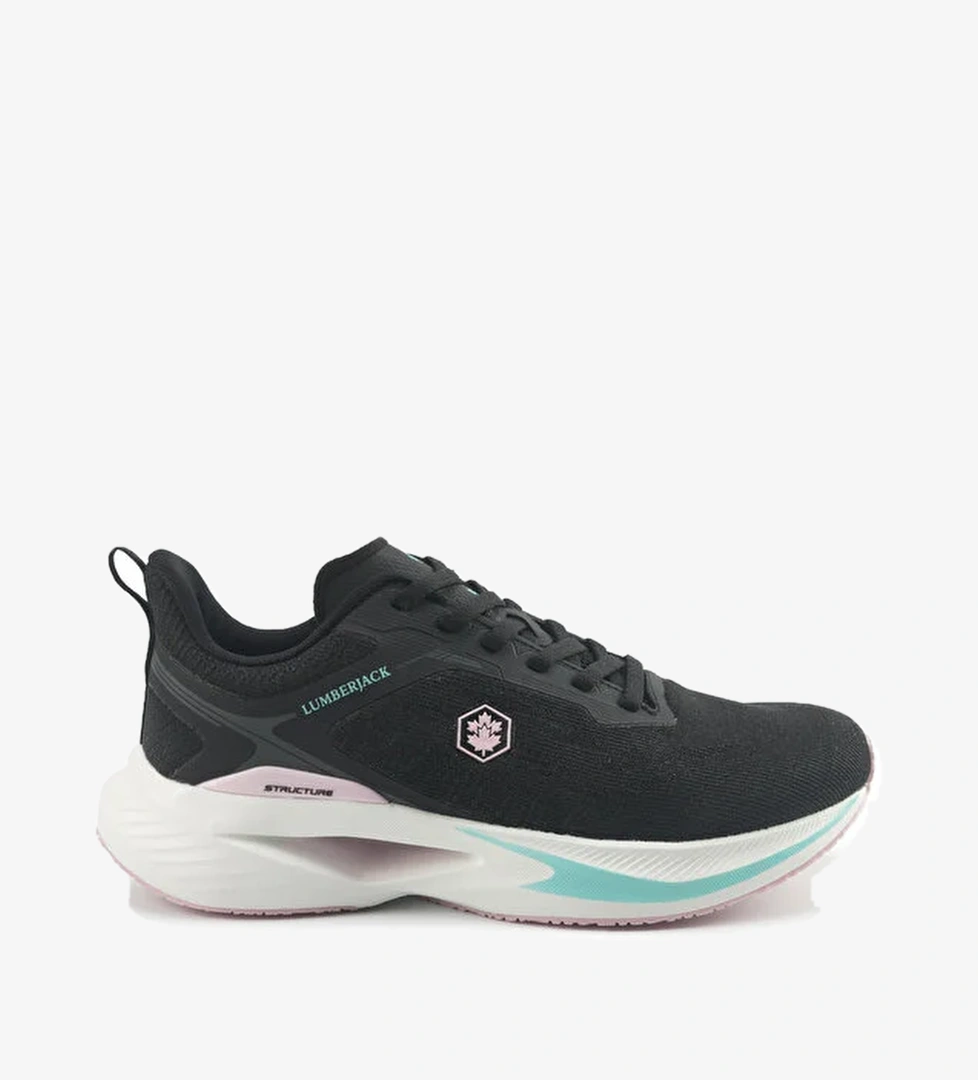 WOLY 5PR Siyah Kadın Koşu Ayakkabısı - Görsel 1