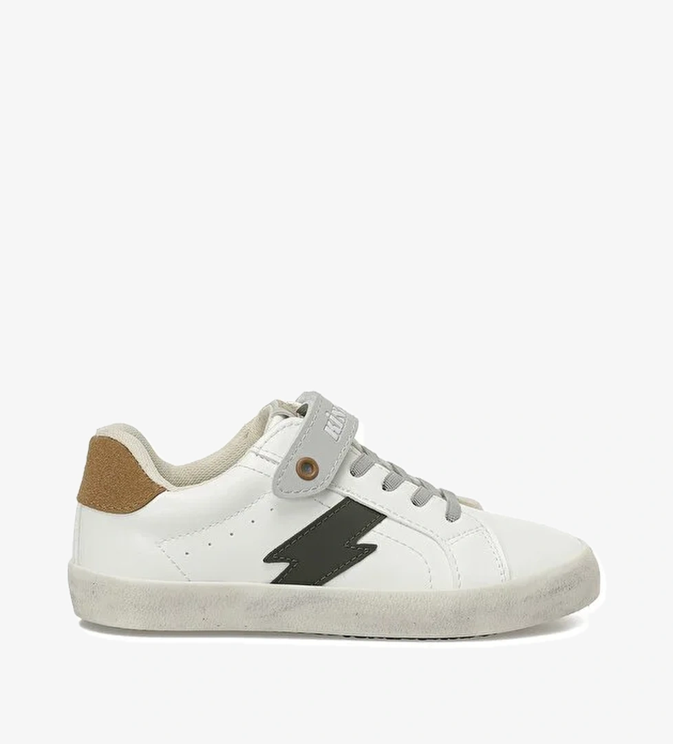 GIBA F 5PR Beyaz Erkek Çocuk Sneaker - Görsel 1