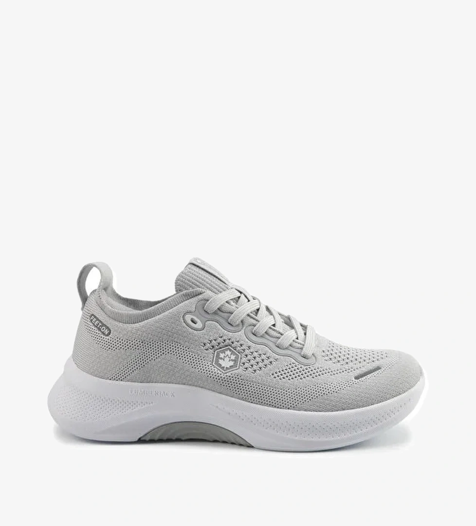 CERI 5PR Gri Kadın Comfort Ayakkabı - Görsel 1