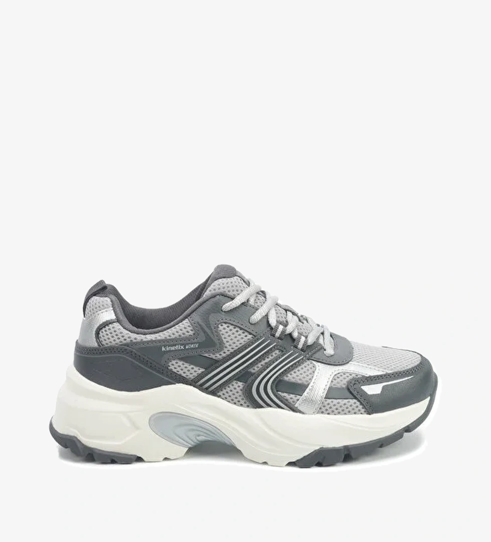 ELENOR TX W 5PR Gri Kadın Sneaker - Görsel 1
