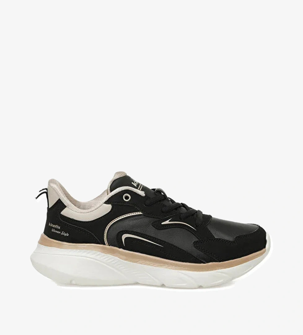 MONE PU W 5PR Siyah Kadın Sneaker - Görsel 1