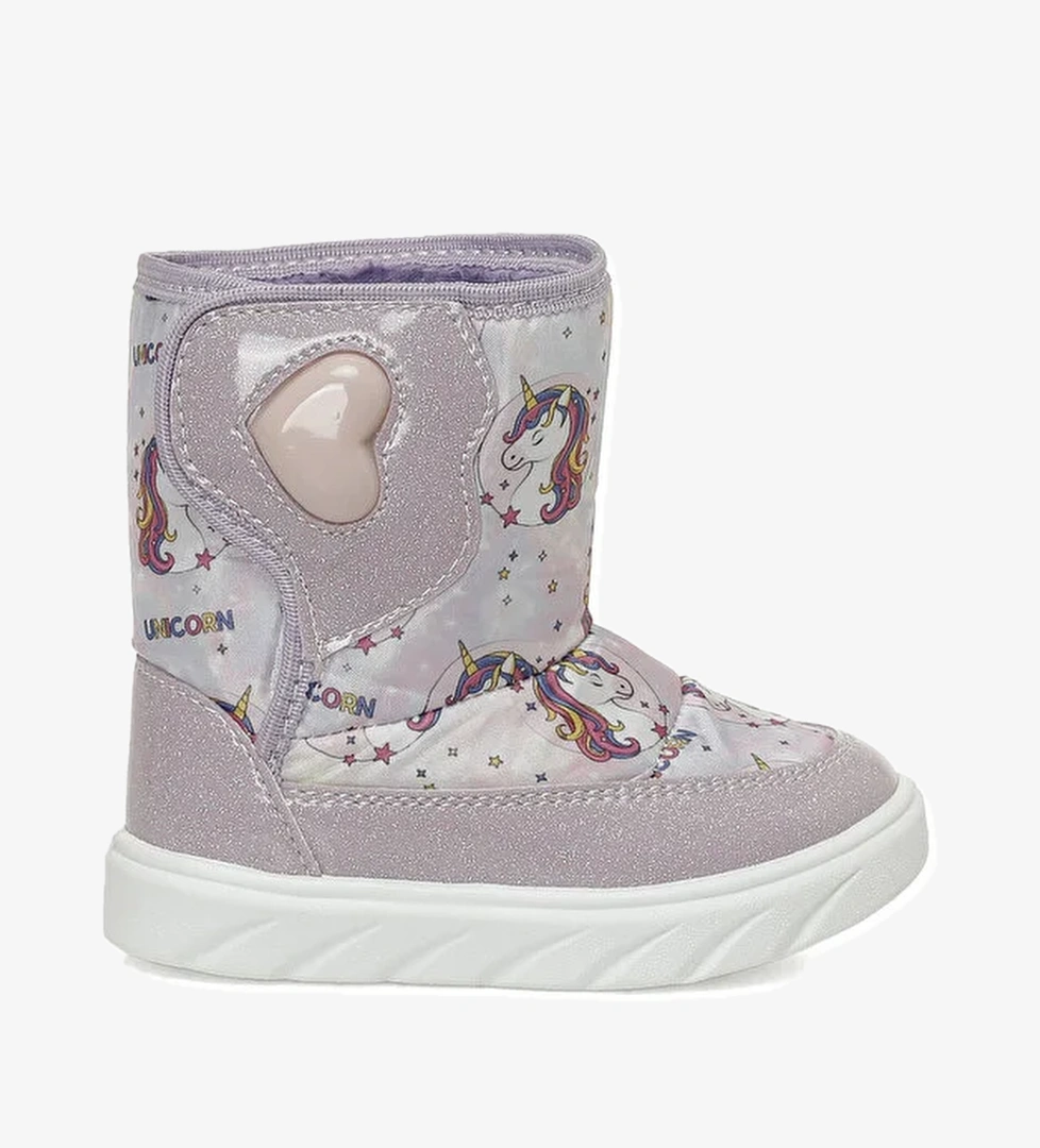 SELINA B 5PR Lila Kız Çocuk Kar Botu - Görsel 1