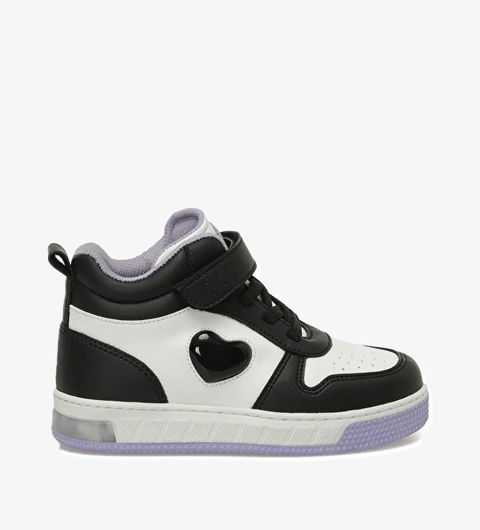 SLES HI P 5PR Siyah Kız Çocuk High Sneaker - Görsel 1