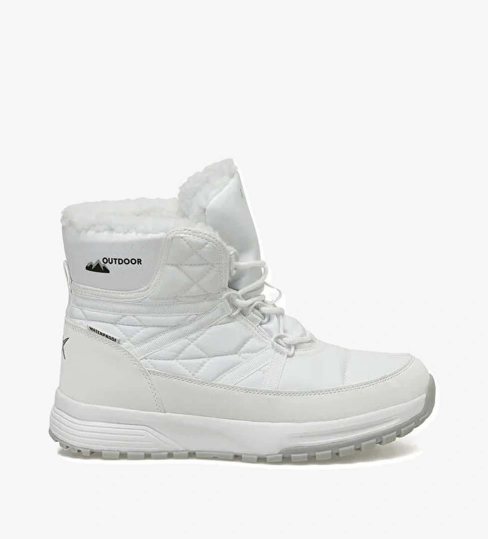 CATALEYA TX HI WP W 5PR Beyaz Kadın Kürklü Bot - Görsel 1