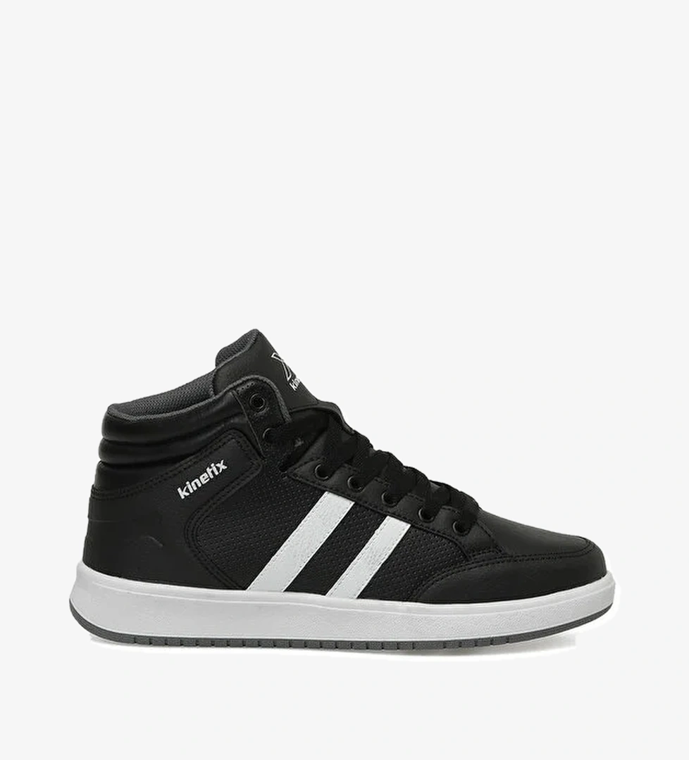 KORT PU HI 5PR Siyah Unisex High Sneaker - Görsel 1