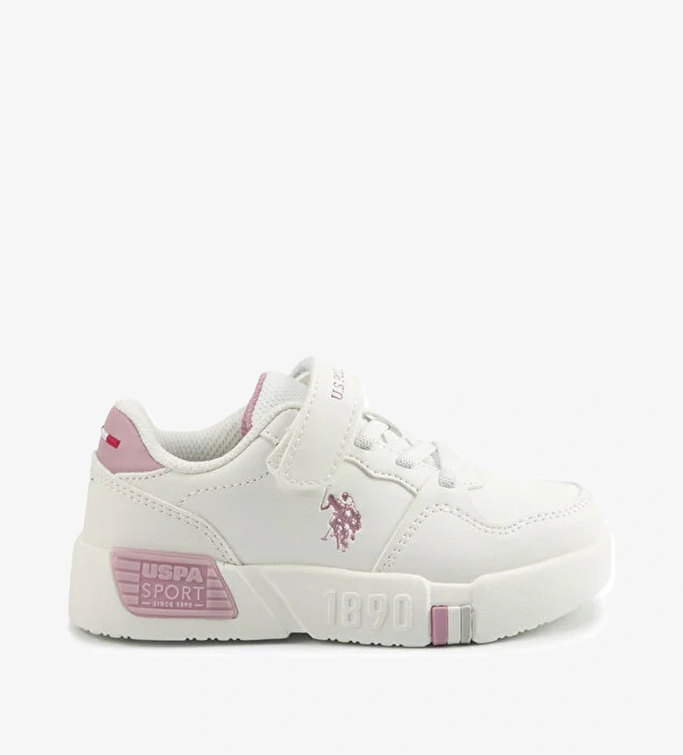 UTTES JR 5PR Beyaz Kız Çocuk Sneaker - Görsel 1