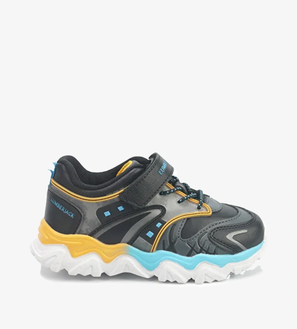 ALBENA 5PR Siyah Erkek Çocuk Spor Ayakkabı - Görsel 1