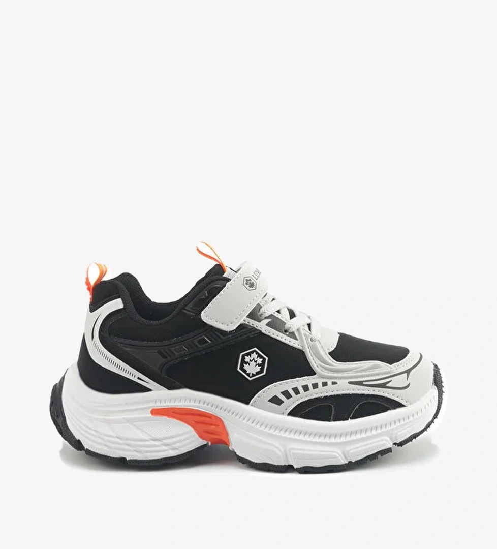 FUZZY 5PR Siyah Erkek Çocuk Spor Ayakkabı - Görsel 1