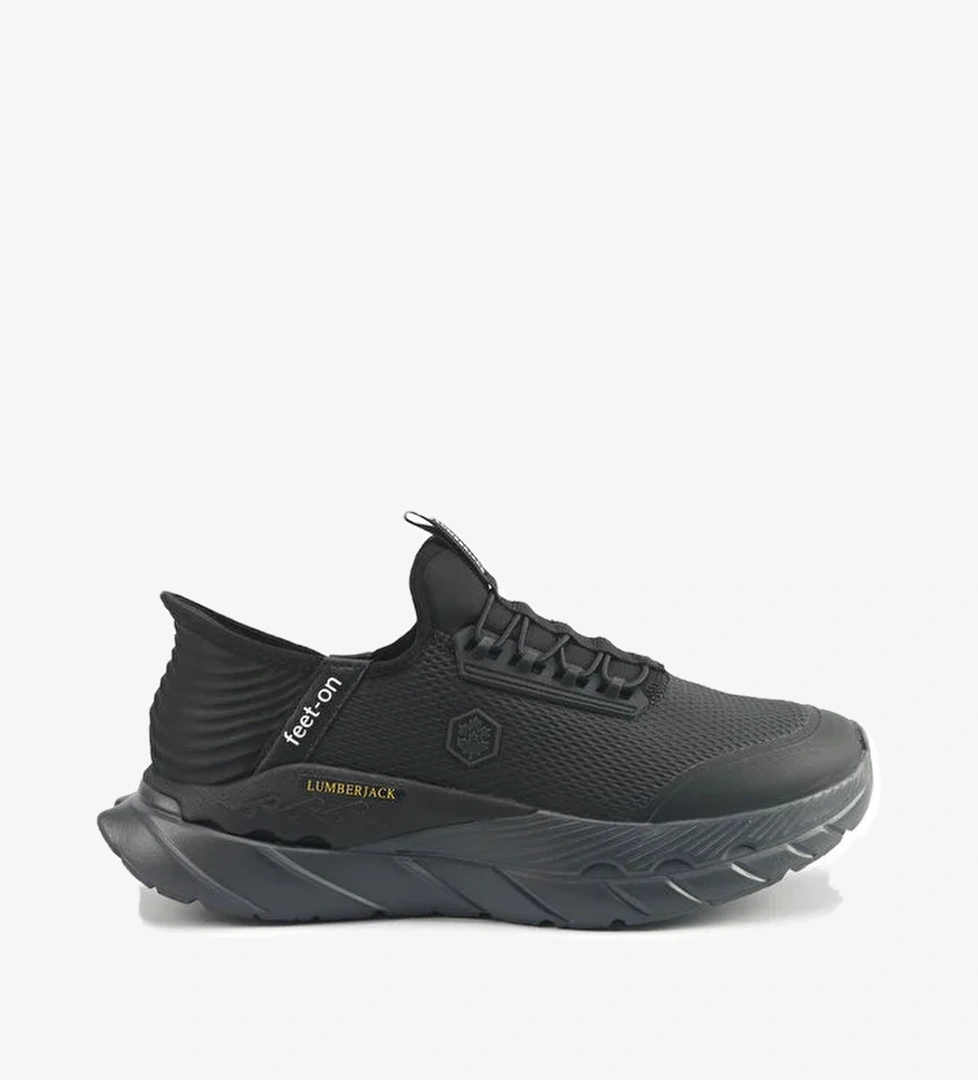 SAMSA 5PR Siyah Erkek Comfort Ayakkabı - Görsel 1