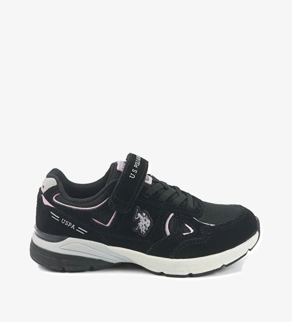 NOE JR 5PR Siyah Kız Çocuk Sneaker - Görsel 1