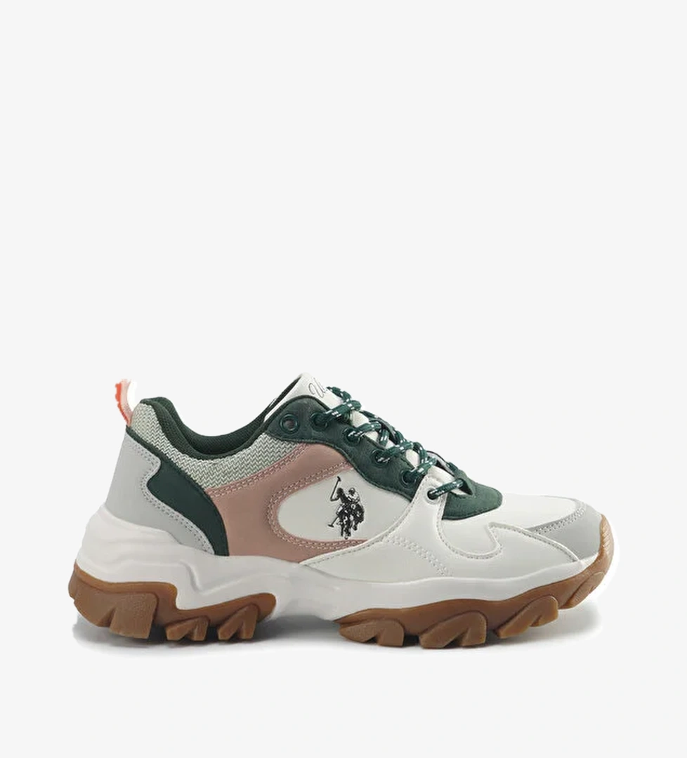 TRACKY 5PR Beyaz Kadın Spor Ayakkabı - Görsel 1