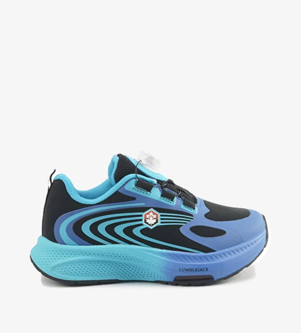 WAKE 5PR Siyah Erkek Çocuk Spor Ayakkabı - Görsel 1