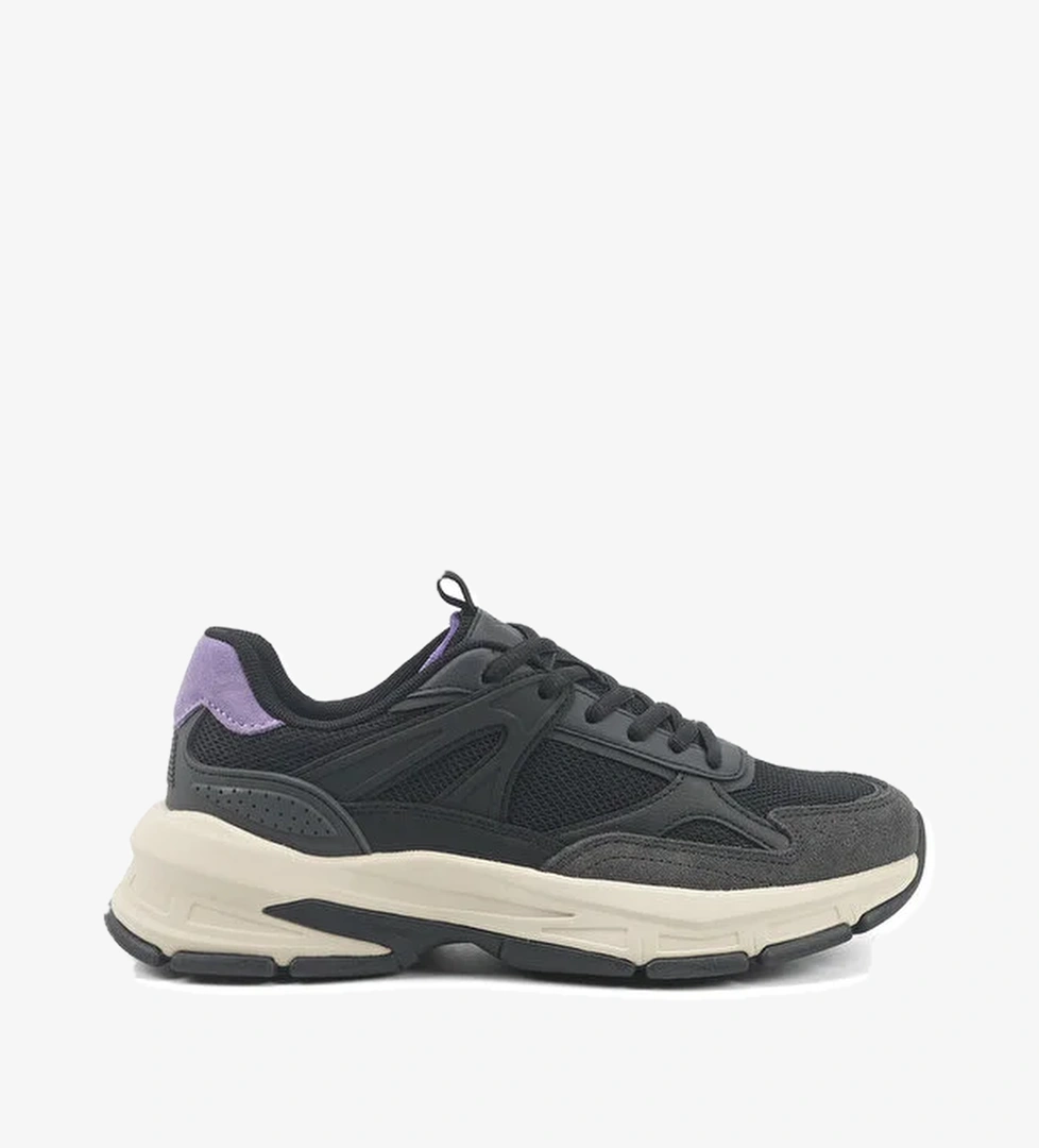 SALERNO W 5PR Siyah Kadın Spor Ayakkabı