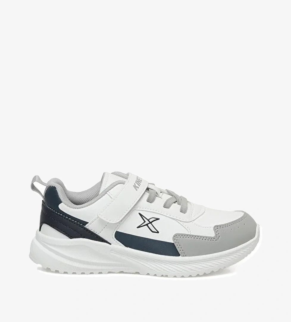 GRAND F 5PR Beyaz Erkek Çocuk Spor Ayakkabı - Görsel 1