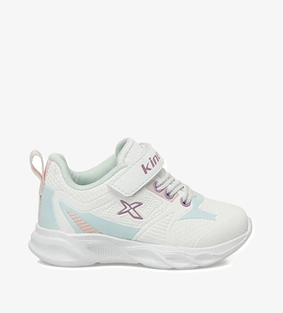 LISTER PU J B 5PR Beyaz Kız Çocuk Spor Ayakkabı - Görsel 1